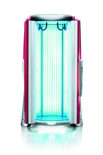 Вертикальный солярий Hapro Luxura V10 - 50 SLi High intensive (50 ламп по 235W)
